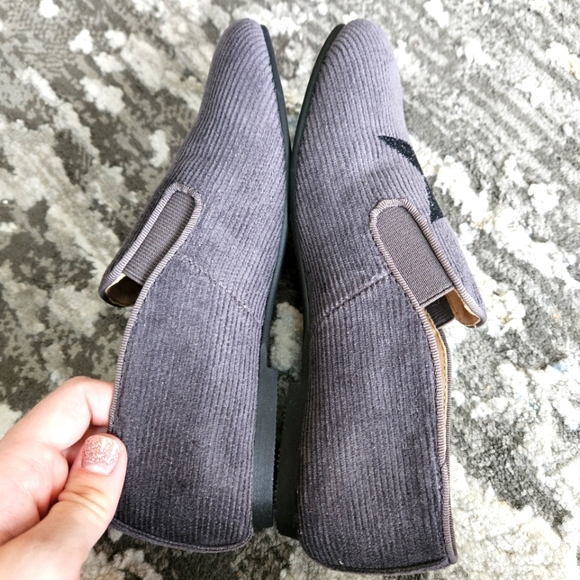Little Legends textured star and lightning slip on loafer NWOT - Picture 8 of 9